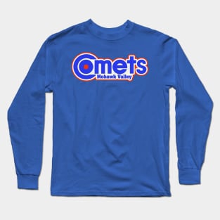 Defunct Mohawk Valley Comets Hockey Team Long Sleeve T-Shirt